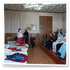 8 грудня 2025 року здобувачі освіти освітньо-професійної програми «Народне пісенне мистецтво та хорове диригування» прослухали гостьову лекцію дослідниці фольклору.