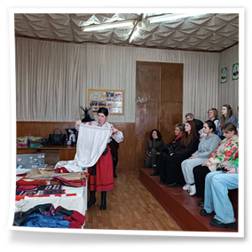 8 грудня 2025 року здобувачі освіти освітньо-професійної програми «Народне пісенне мистецтво та хорове диригування» прослухали гостьову лекцію дослідниці фольклору.