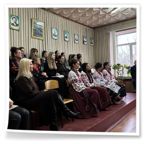 11 грудня 2025 року на цикловій комісії хорових та музично-теоретичних дисциплін відбулася зустріч із Бреславець Галиною Миколаївною, кандидатом мистецтвознавства, деканом факультету музичного мистецтва, доцентом кафедри естрадного та народного співу Харківської державної академії культури.