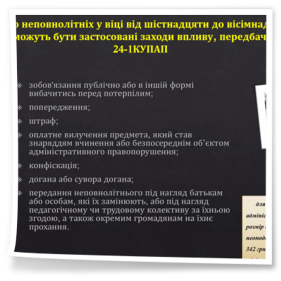 Вебінар «Пиво, куріння та лайка у громадських місцях: адміністративна відповідальність неповнолітніх перед законодавством України»