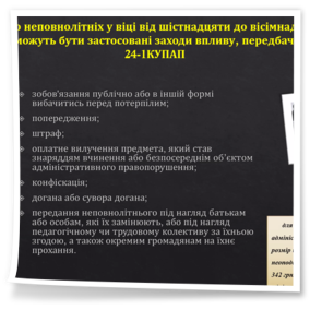 Вебінар «Пиво, куріння та лайка у громадських місцях: адміністративна відповідальність неповнолітніх перед законодавством України»